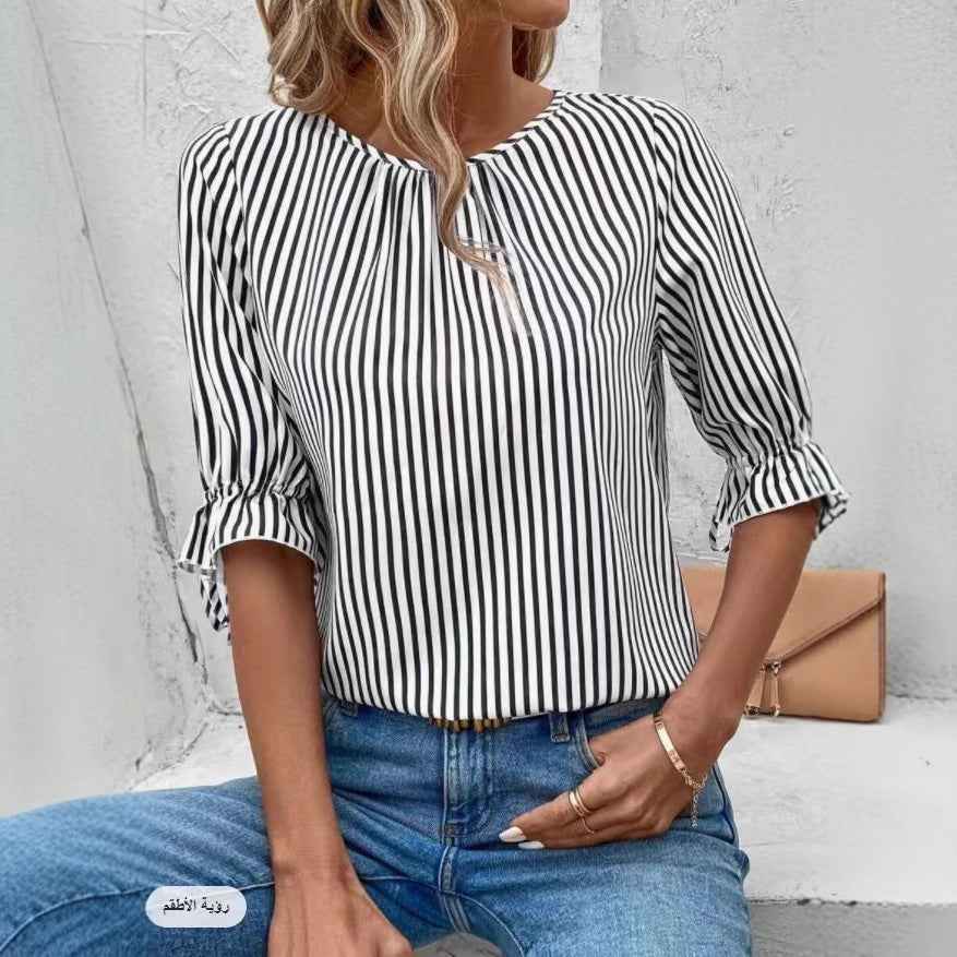 Clasi Women's Striped Blouse